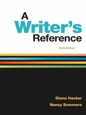 cover image of A Writer's Reference, 9th ed
